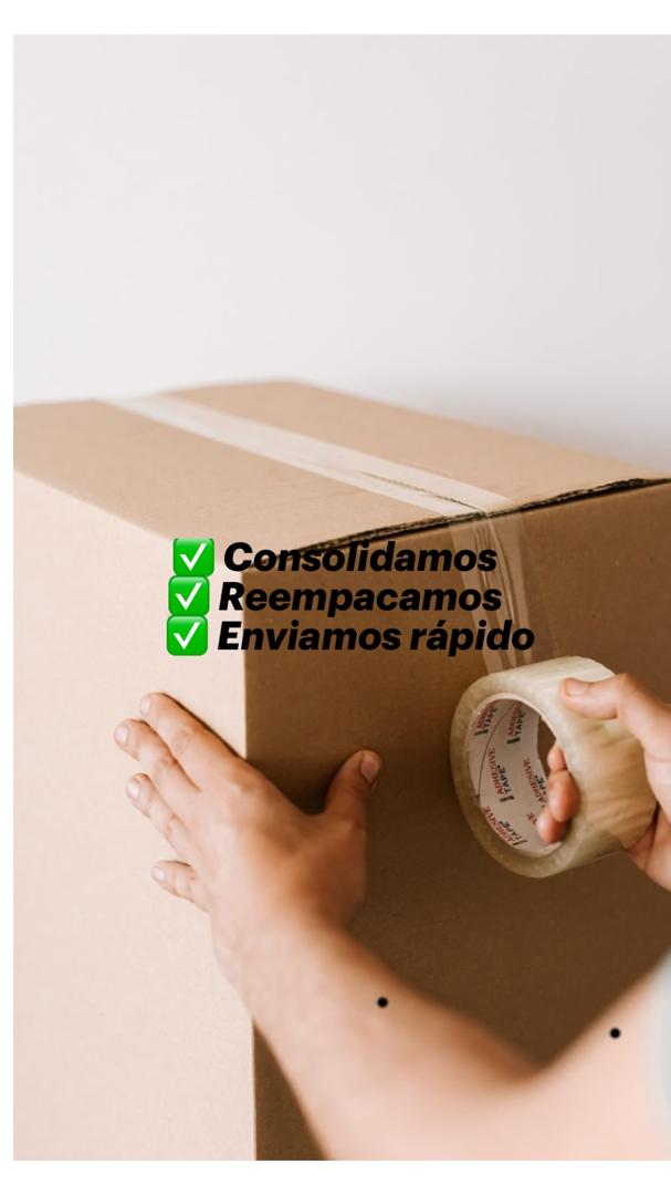 Consolidamos, reempacamos y enviamos rápido tus paquetes